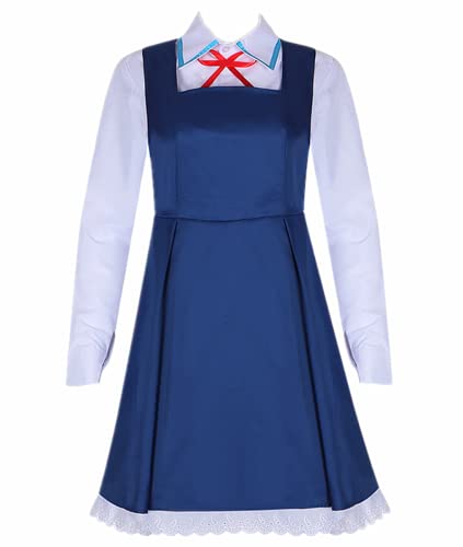 Cosplay Anya Forger Daily Costume,JK Blue Cute Dress Suits For Anime