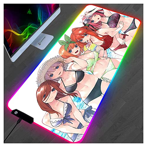 xiaopangtech Mousepad XXL Anime Table Pad Game Player Tastatur Teppich Spiel 3889, Size 300x600x3mm)
