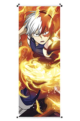 CosInStyle Anime Scroll-Poster muster Stoffdrucke 100cm x 40cm Premium und künstlerisches Thema Man