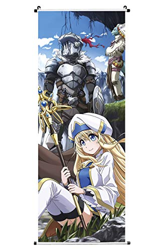 CosInStyle Anime Scroll-Poster Onna Shinkan Stoffdrucke 100cm x 40cm Premium und künstlerisches Ani