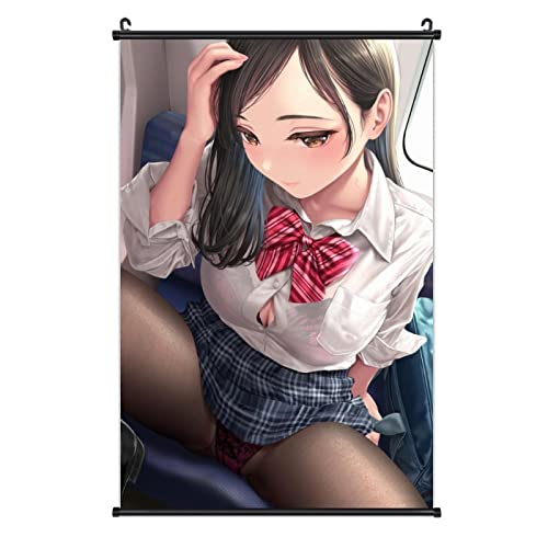 Pantsu Strumpfhose Rock Lift Oberschenkel Poster Anime Scrollen drucke Zuhause Otaku Schlafzimmer Wo