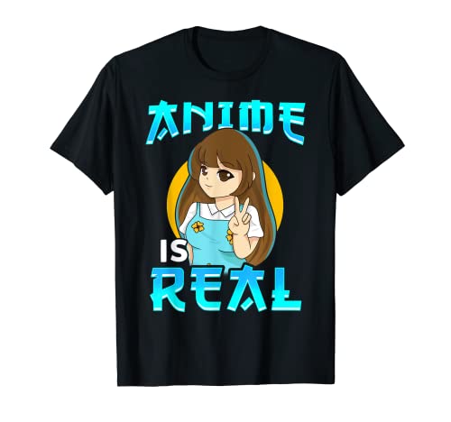 Anime Is Real Manga Coesplay Hentai T-Shirt | Dein Otaku Shop für Anime, Dakimakura, Ecchi und mehr