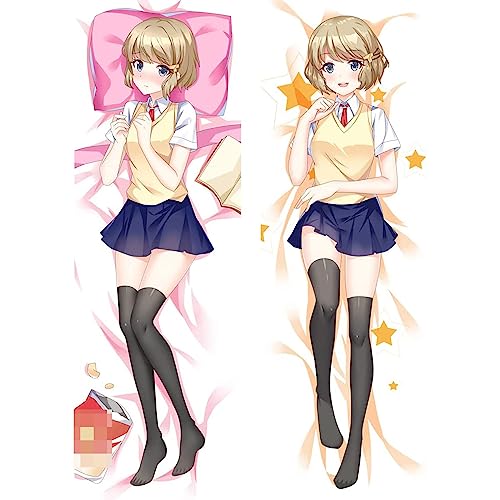 WdooM Anime Manga Kissenhülle Rascal Does Not Dream of Bunny Girl Senpai, Japanese Pillowcase ZierP