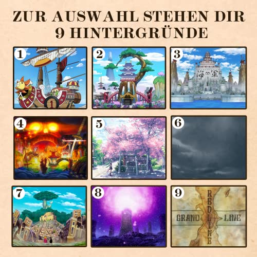 ALBALINO – Personalisiertes One Piece Wanted Poster mit – Bild 7