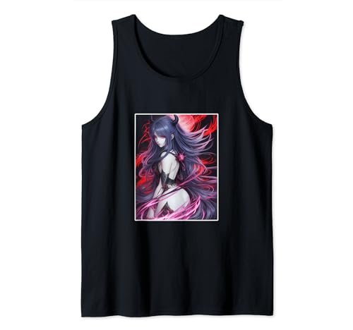 Anime Girl She Devil Dämonin Teufelin Tank Top