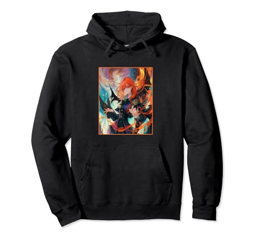 Anime Girl She Devil Dämonin Teufelin yandere Pullover