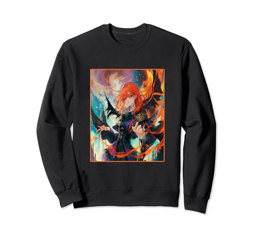 Anime Girl She Devil Dämonin Teufelin yandere Sweatshirt