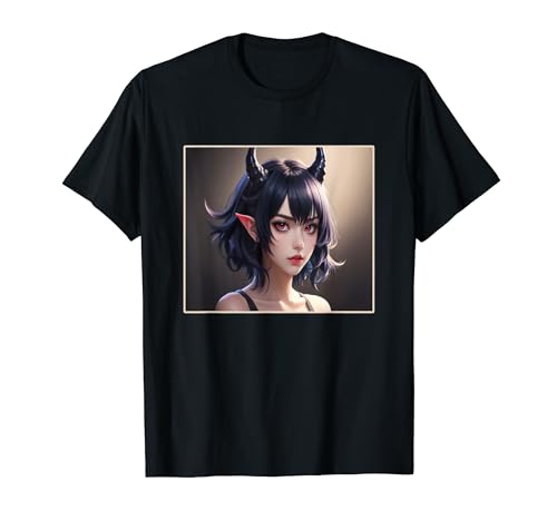 Anime Girl She Devil Dämonin Teufelin yandere T-Shirt