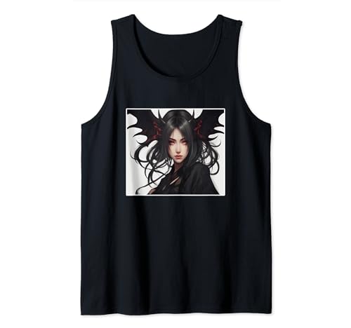 Anime Girl She Devil Dämonin Teufelin yandere Tank Top