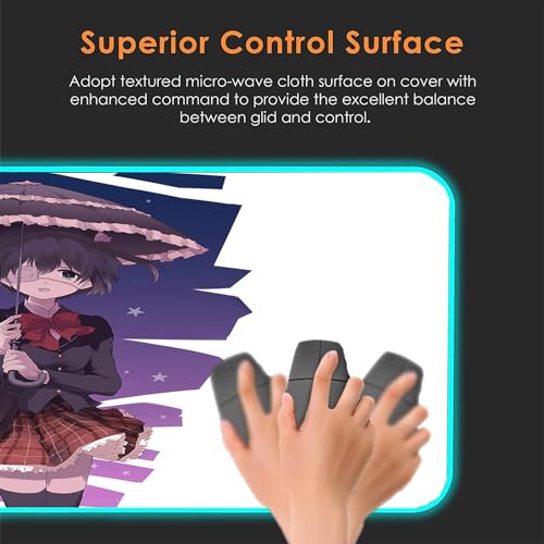 Mousepad Gaming Süßes Waifu Anime XXL Einfach zu säubern matte