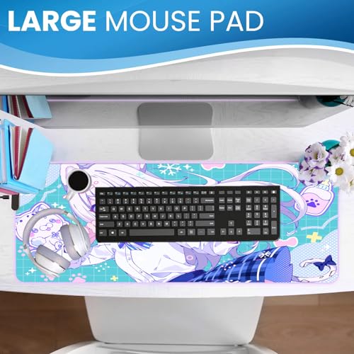 Mousepad Gaming Süßes Waifu Pad dicken unterlage XXL Anime