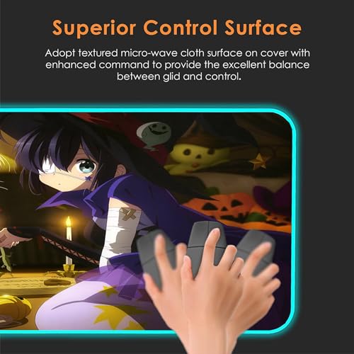 Mousepad Gaming Süßes Waifu unterlage XXL Heimbüro Overlock Anime