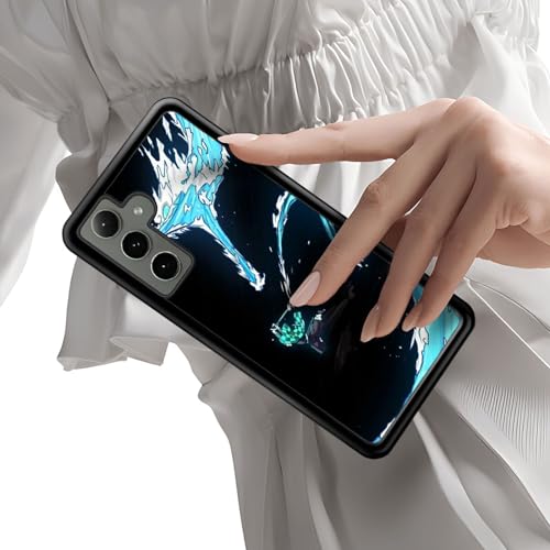 Schutzhülle kompatibel mit Samsung Galaxy S23, Anime 1226 Design, stoßfest, Plexiglas, kratzfest, 