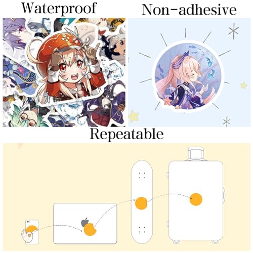 Genshin Impact Stickers | Dein Otaku Shop für Anime, Dakimakura, Ecchi und mehr