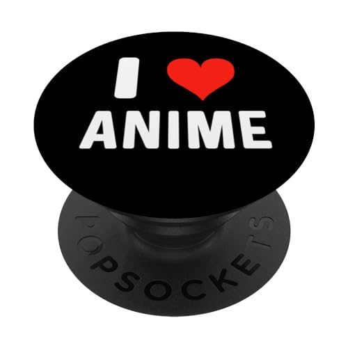 Love Anime Herz PopSockets mit austauschbarem PopGrip