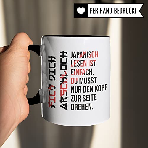 Japanisch Lesen Ist Einfach Tasse Anime Männer – Bild 6