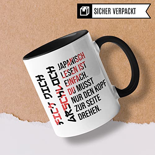 Japanisch Lesen Ist Einfach Tasse Anime Männer – Bild 7