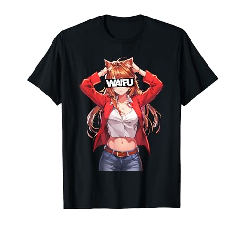ästhetisches Waifu Anime Otaku Girl Vaporwave T-Shirt