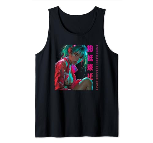 Manga Anime Senpai I Hentai Waifu Art Tank Top
