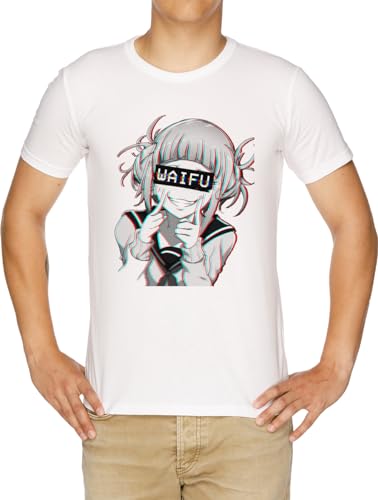 Toga Waifu Herren T-Shirt Weiß | Dein Otaku Shop für Anime, Dakimakura, Ecchi und mehr