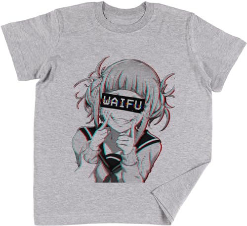 Toga Waifu Jungen Unisex T-Shirt Grau | Dein Otaku Shop für Anime, Dakimakura, Ecchi und mehr