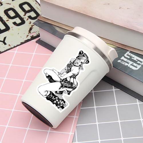 UdacA Vinyl Wasserdichte Aufkleber 68 Stück SchwarzWeiß – Bild 5