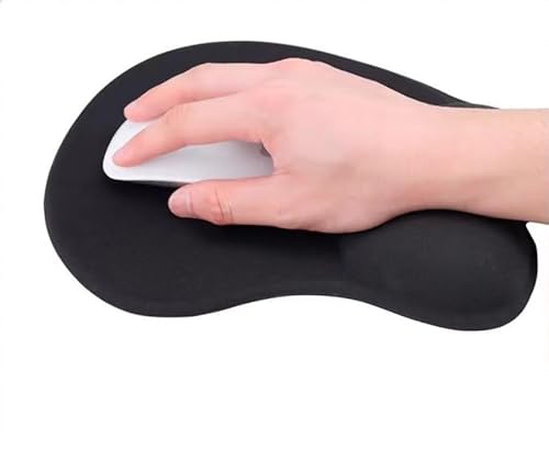 Yae Miko Mousepad mit Handgelenkauflage Ergonomic Silikon Handgelenk Stützmausunterlage Spiel