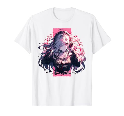 Anime Waifu Musikliebhaber Anti Social Otaku TShirt