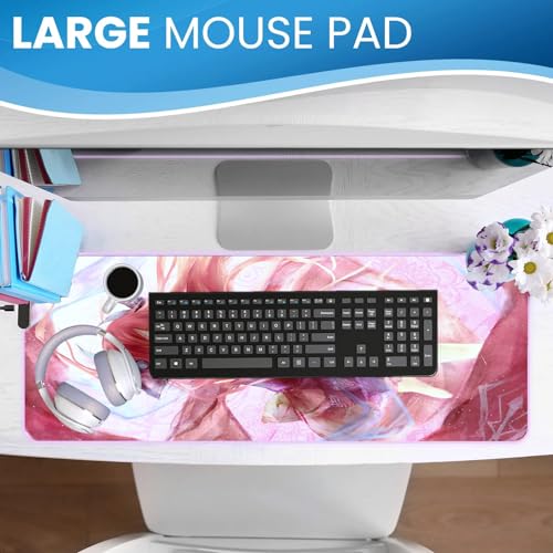 Mousepad Gaming XXL Süßes Waifu Tastaturmatte Anti Schmutz Anime Weich Pad