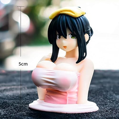 Bimhayuu Chest Shaking Interessante Anime Figur Neue Q-sion Figure Kawaii Figures Car