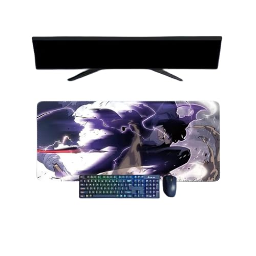 ButkUs Solo Leveling Anime Gaming-Mousepad, 800 x 300 mm, 3 wasserdicht und strukturierte Oberfläch