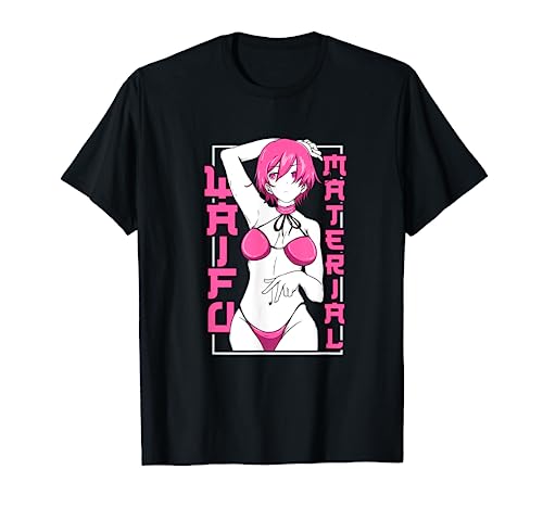 Anime-Shirt Waifu Sexy Anime Girl Lovers Weeb T-Shirt