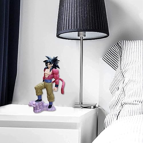 Miotlsy Anime Figuren, Goku Figuren 25CM/9.84 Zoll Super Saiyajin 4 Figur, Son Fan Sammlerspielzeug 