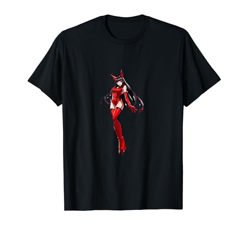 s Waifu in Rot und Schwarz T-Shirt | Dein Otaku Shop für Anime, Dakimakura, Ecchi und mehr