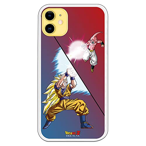 Personalaizer Original Schutzhülle kompatibel mit iPhone 11 Dragon Ball Goku vs Buu Design