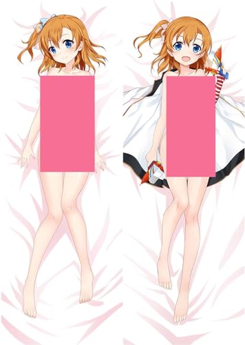 RuiHao Anime Manga Kissenhülle Für Hentai Waifu Uncensored Anime,Anime Pillowcase Digitaler Doppel