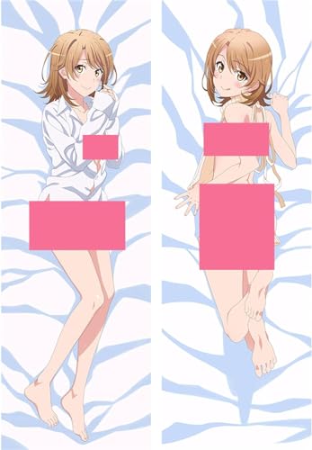 RuiHao Anime Manga Kissenhülle Für Waifu Ahegao Sexy Waifu,Anime Pillowcase Digitaler Doppelseitig