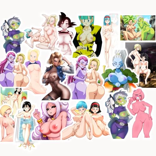 48 Stück Sexy Anime Girl Aufkleber Perfekt s, Handys, Tassen Einzigartige Hentai & Waifu Aufkleber-
