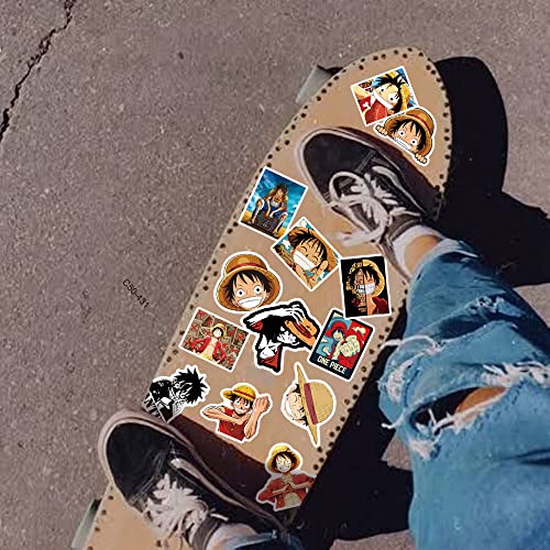 Yangsiw One Piece Aufkleber s, Telefon, Wasserflasche, Skateboard, Koffer, Gitarre, Pad, Anime-Vinyl