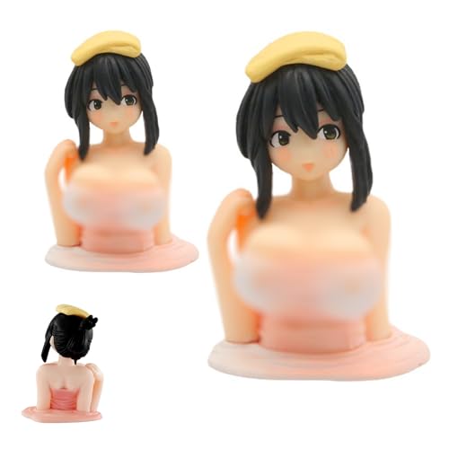 peiyee 2pcs Kanako Chest Shaking Anime Figure ,Anime Figuren Sexy,Q-sion Figur