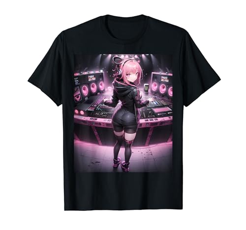 Anime/Manga Style Kawaii Waifu Girl Kultur T-Shirt