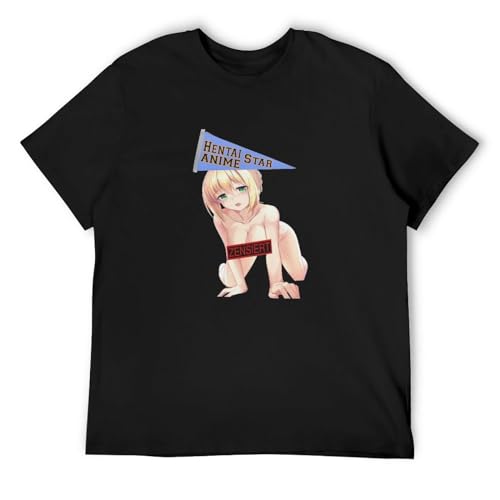 Cut Saber Fate Stay Night Hentai Anime Porn Sexy Girl Manga T-Shirt Unisex Gift Mens Black Tees