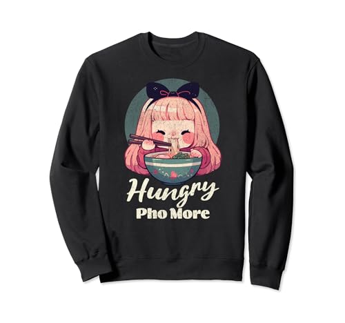 Hungry Pho More Süßes Waifu Anime das PhoNudeln isst