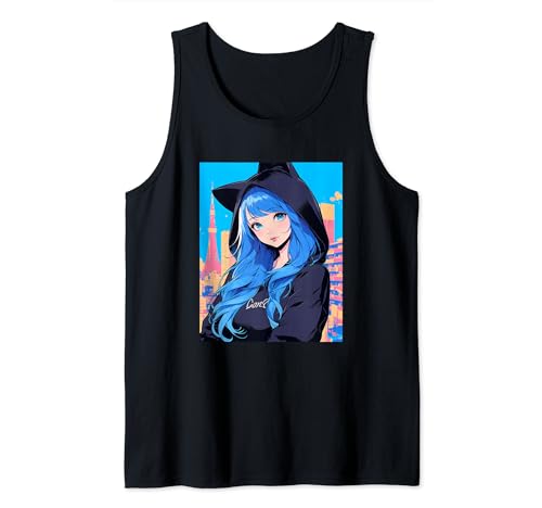 Anime Girl Kawaii Japanese Tank Top