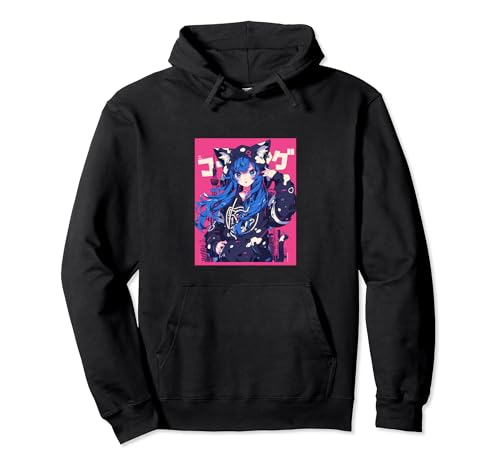 Anime Girl Waifu Japanese Aesthetic Kawaii Otaku Pullover