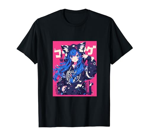 Anime Girl Waifu Japanese Aesthetic Kawaii Otaku TShirt