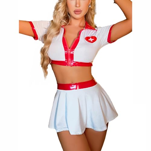 NewBull KrankenschwesterKostüm Damen sexy DessousSet