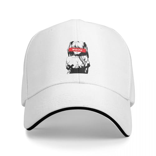 QFLLQLFF Basecap Anime y Waifu GirlCap Baseball Cap Trucker