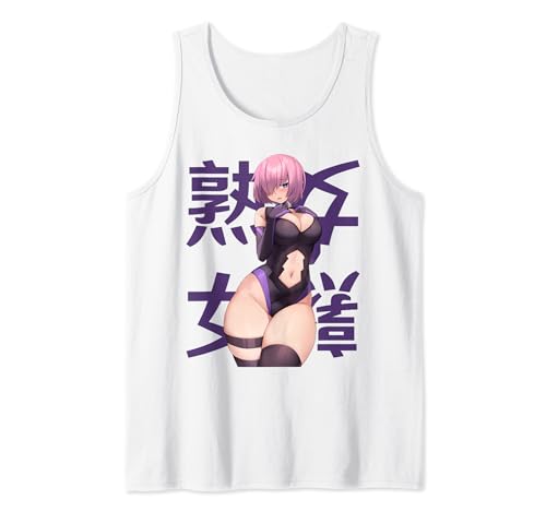 Anime Otaku Manga Fan Cute Lewd Waifu JA24610D01V03 Tank Top