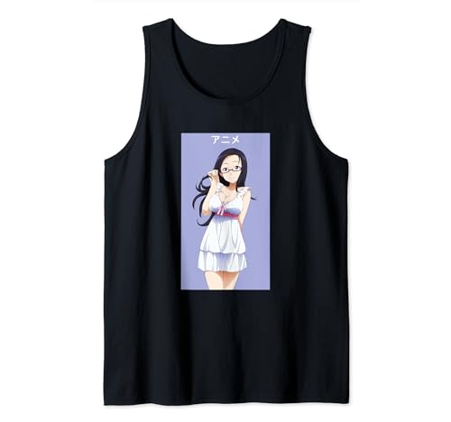 Anime Otaku Manga Fan Cute Lewd Waifu JA24610D03V09 Tank Top